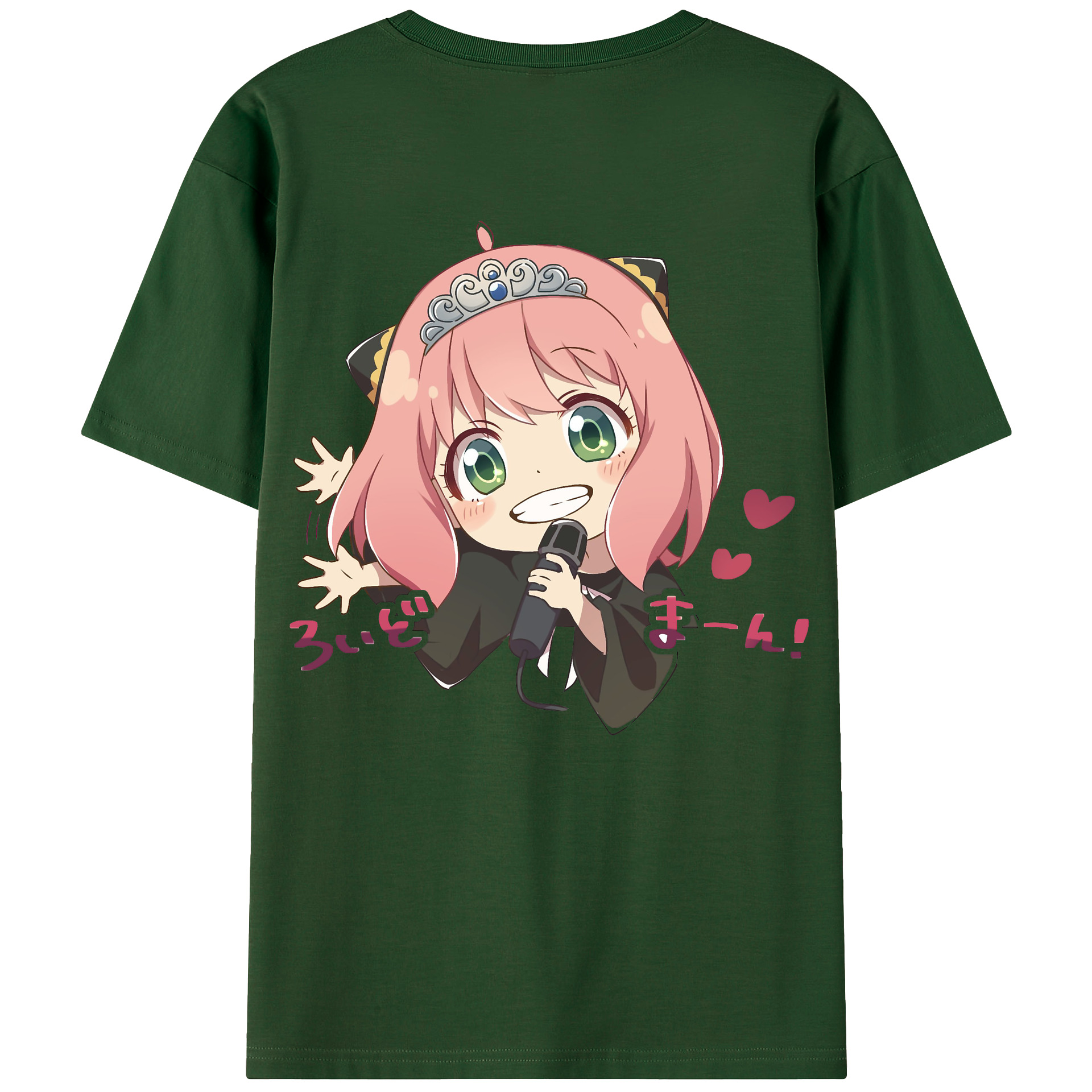 （画像用） SPY×FAMILY间谍家家酒 綿100％半袖Tシャツ（背面プリント）